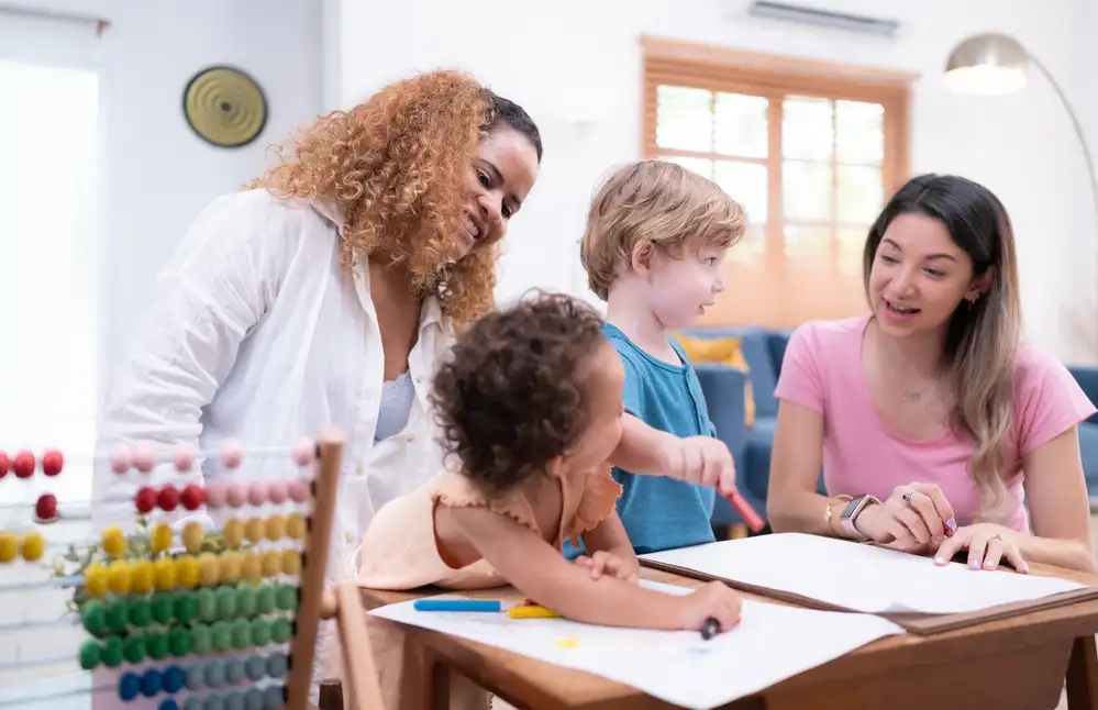 Cognitive skills development in kindergarten at Stonebridge Academy McKinney, TX