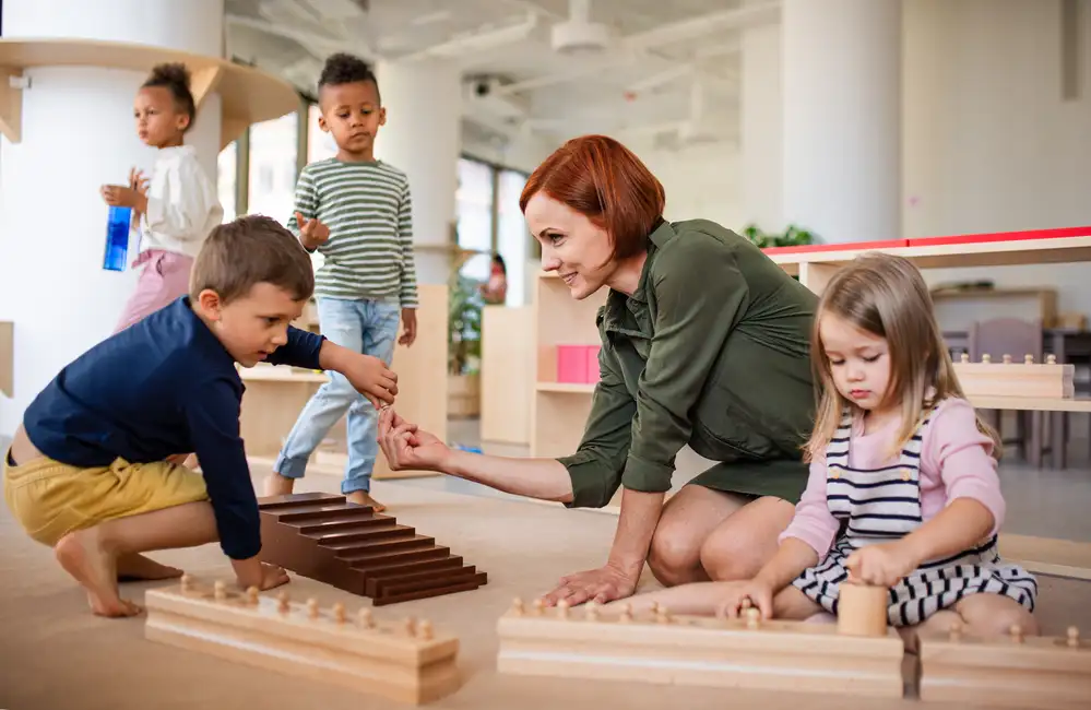 Early childhood education at Stonebridge Academy preschool in McKinney, TX