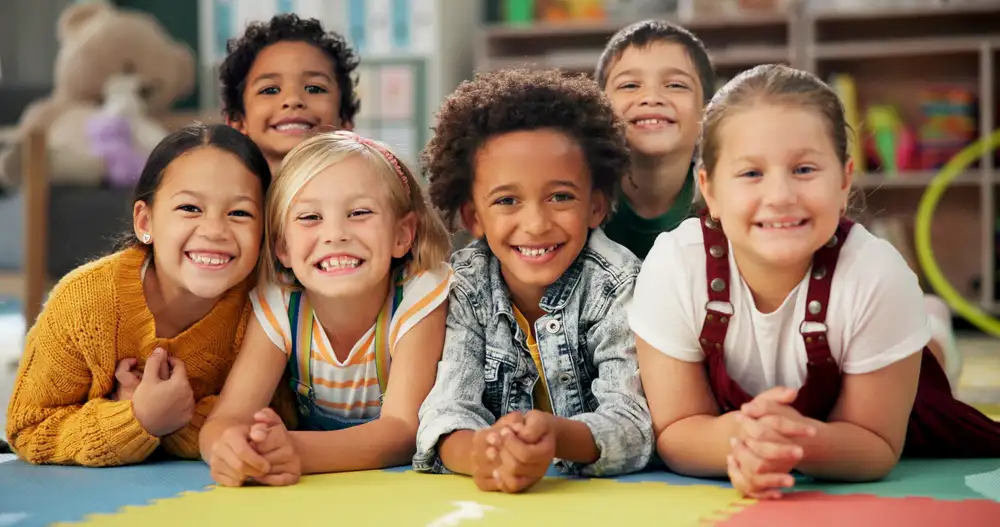 Stonebridge Academy McKinney classroom children learning and playing happily